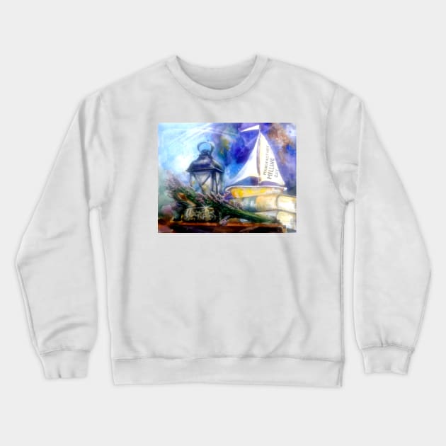 ship Crewneck Sweatshirt by ArtKsenia